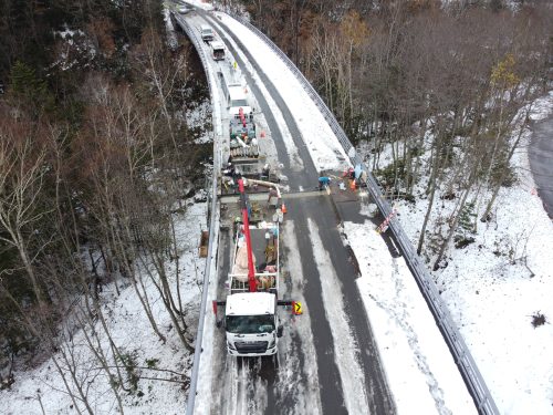 橋梁修繕工事（硫黄橋）