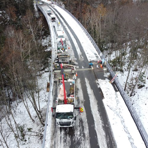 橋梁修繕工事（硫黄橋）