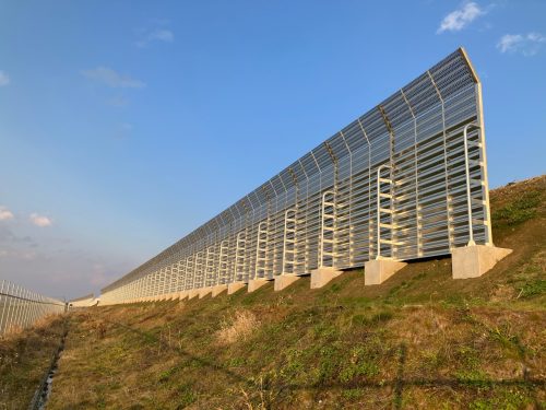 北海道縦貫自動車道　士別市　中士別北附属物設置工事